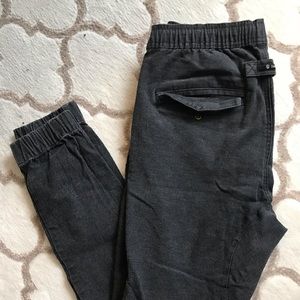 Zanerobe Sureshot Joggers Skinny Fit Charcoal Grey